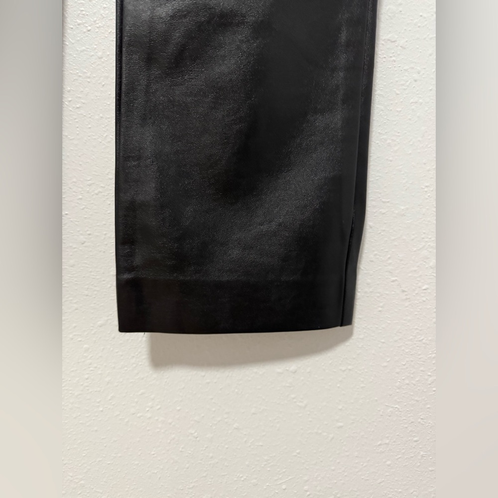 Steve Madden Vegan Leather Pants in Black NWT - Picture 9 of 13